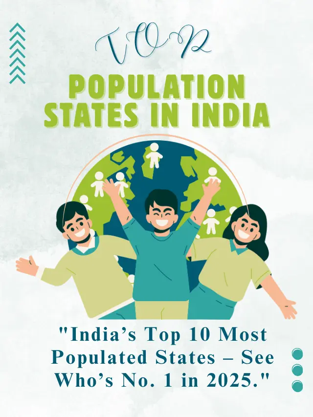 India’s Top 10 Most Populated States – See Who’s No. 1 in 2025